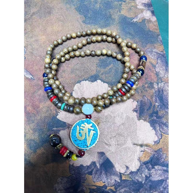 STJ022-多圈鸡翅木手串