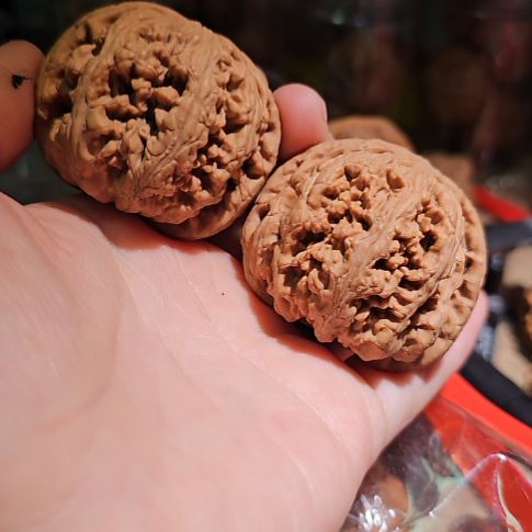 迷***u吊坠文玩核桃47粗筋