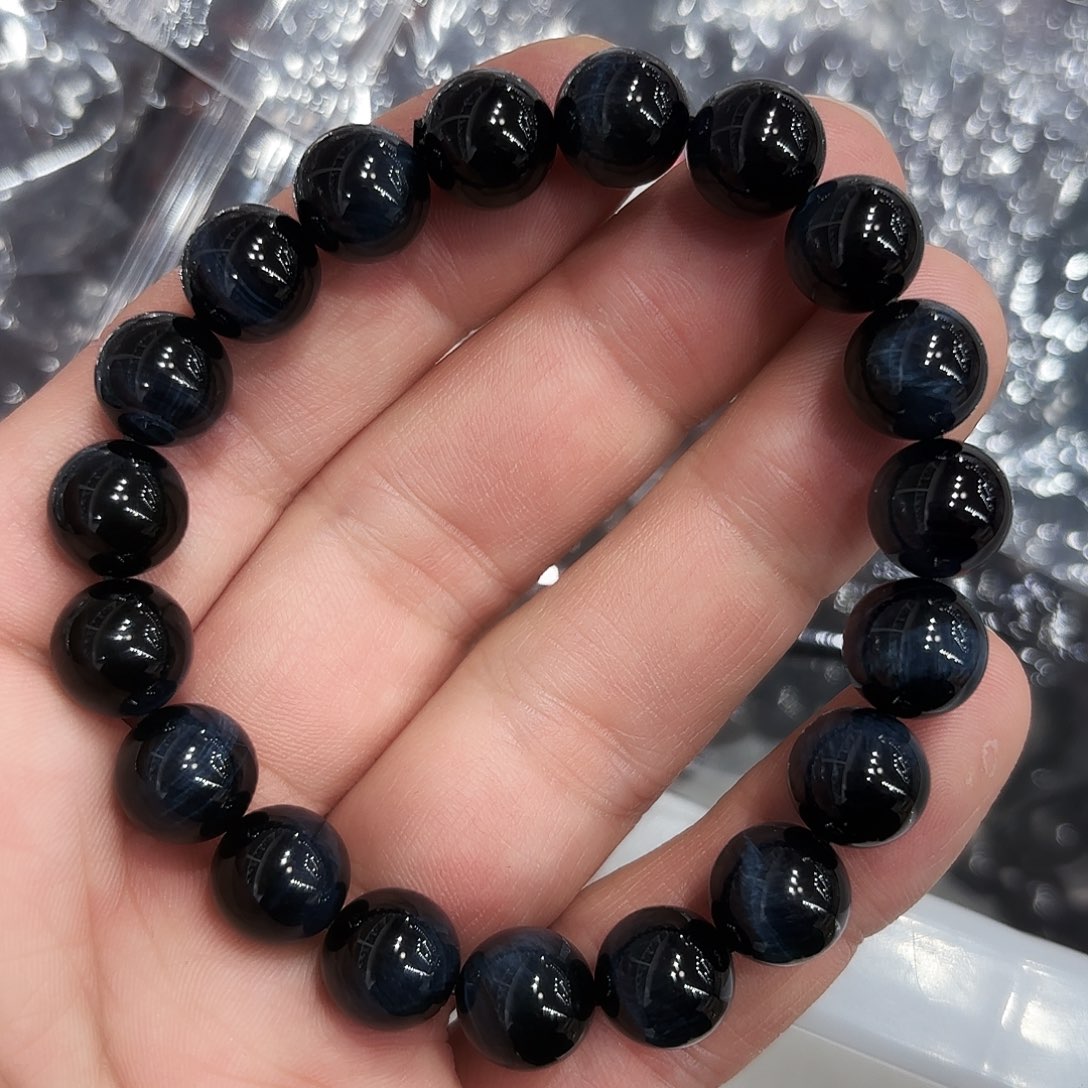 水晶手链未镶嵌蓝虎卡10