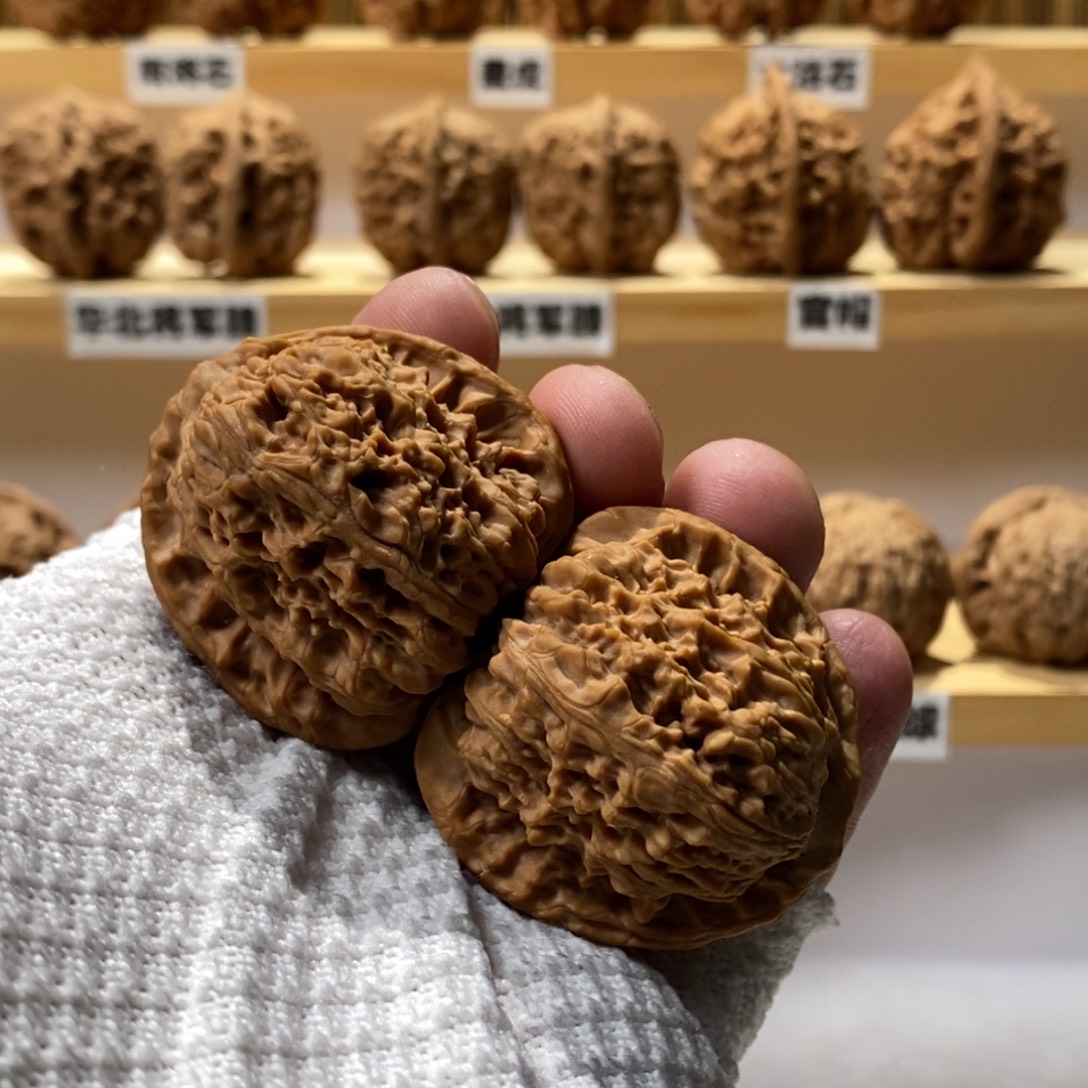 文玩核桃吊坠41尺寸全品南疆石三角