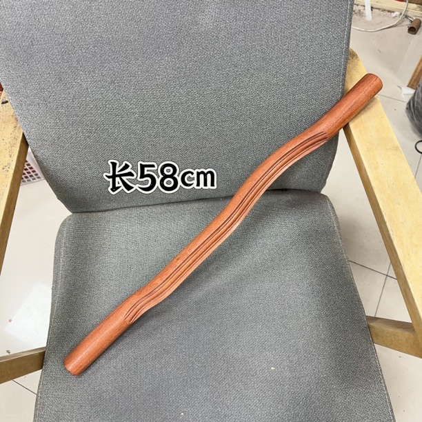 孙善升红檀木002擀筋棒美容院擀筋按摩背部腰腿全身用