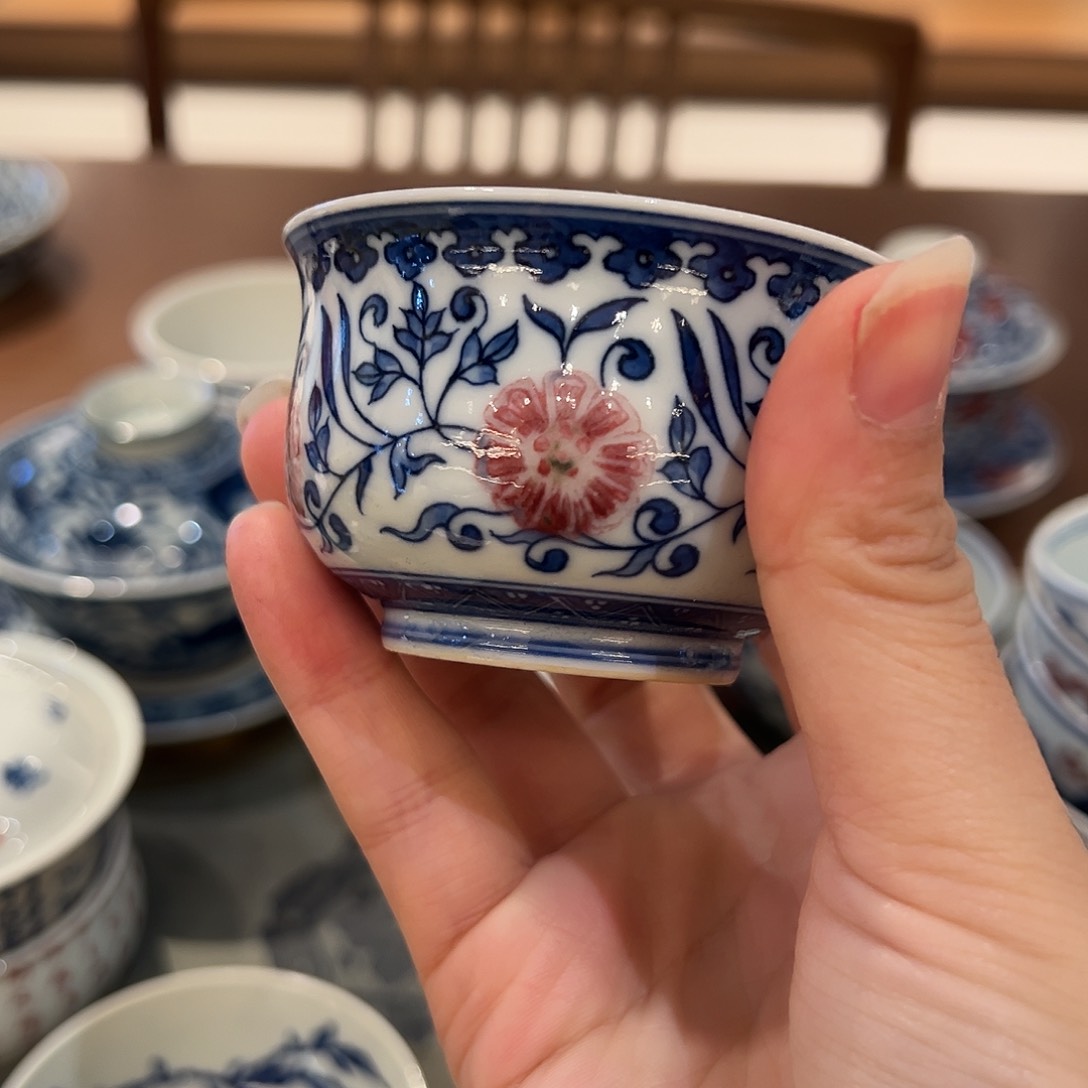 微瑕臻玉古坊釉里红