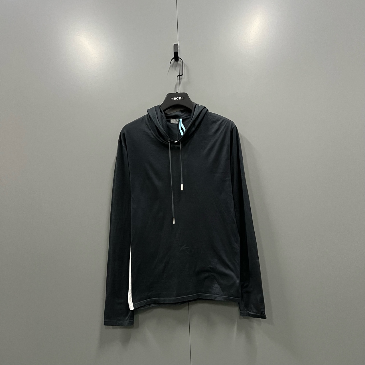 99新 DIOR/迪奥 （ll)拼色小蜜蜂刺绣帽衫 52码 fg207028破洞