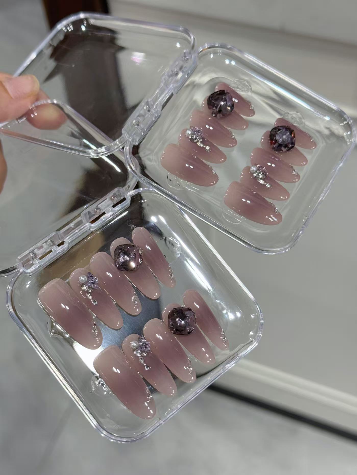 【你怎么酱紫】 现货！不补！东洲钻 LINBEI林北手工穿戴甲