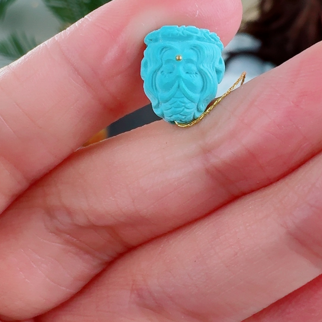 绿松石珠宝奇石未镶嵌