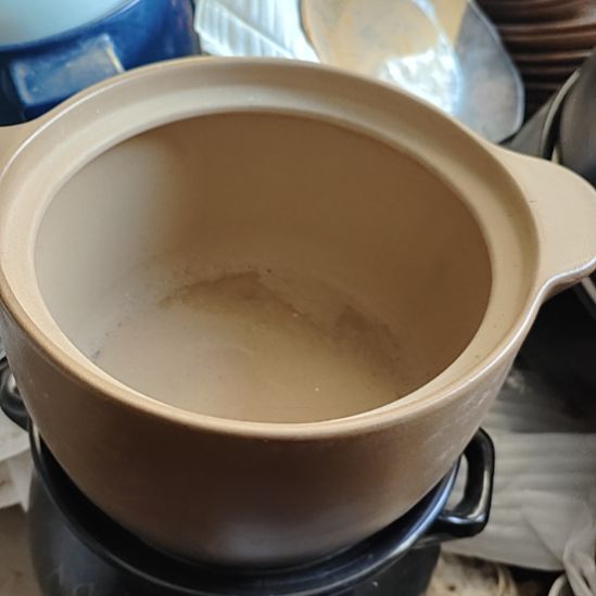 瓷无盖无油砂锅口径22