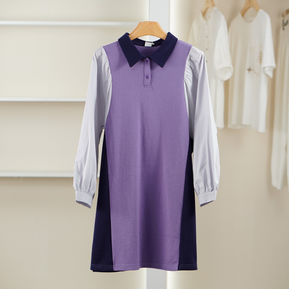 麦迪尚品 一路童行【植】31129487 拼接连衣裙儿童春秋专柜撤柜