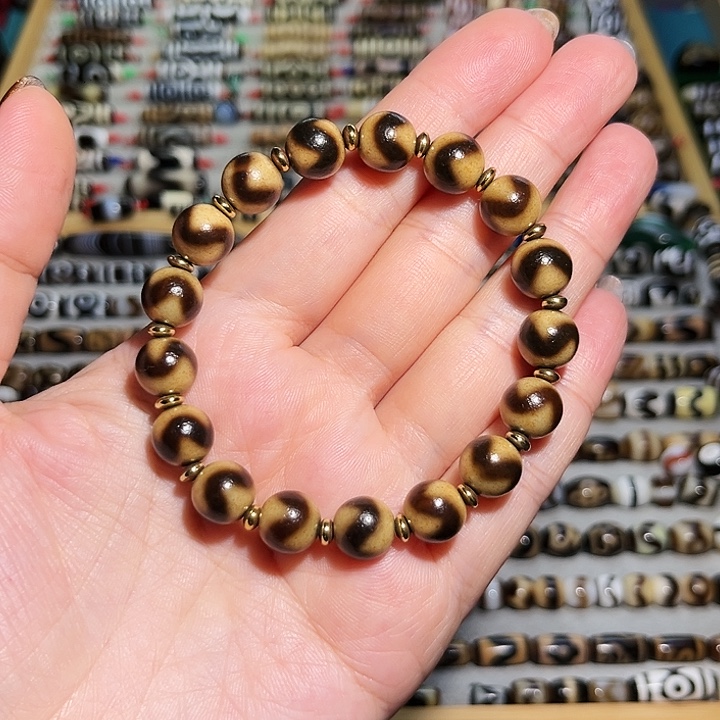 玛瑙/玉髓（覆膜）合金颈饰