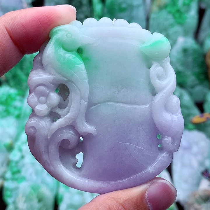 翡翠吊坠(不含链)未镶嵌