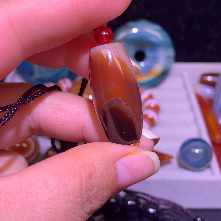 玛瑙/玉髓未镶嵌颈饰