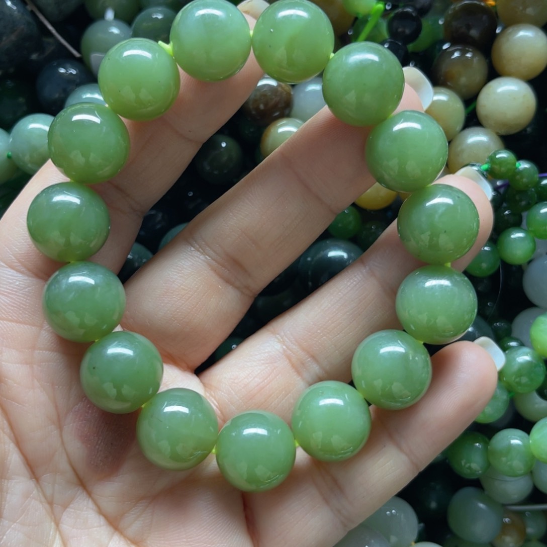 和田玉手链未镶嵌