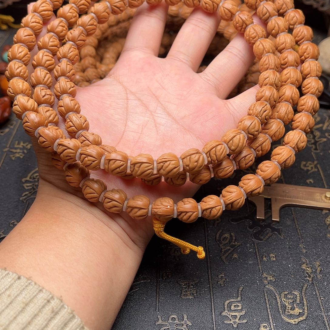 桃核吊坠大肠薄挂