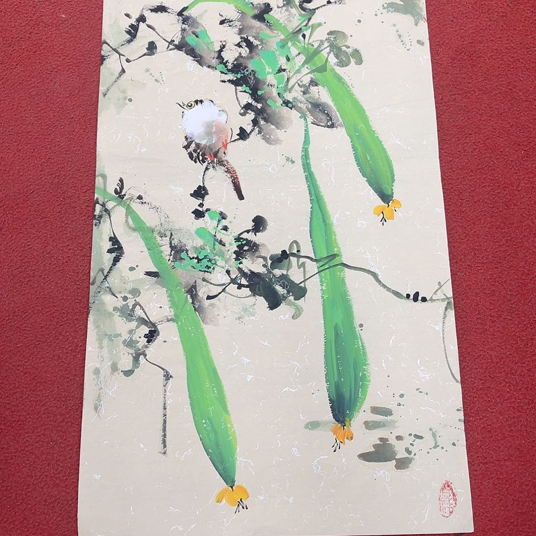 国画手绘国画作品