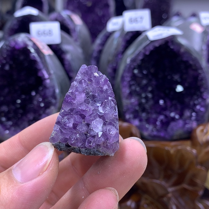 紫水晶631未镶嵌紫晶