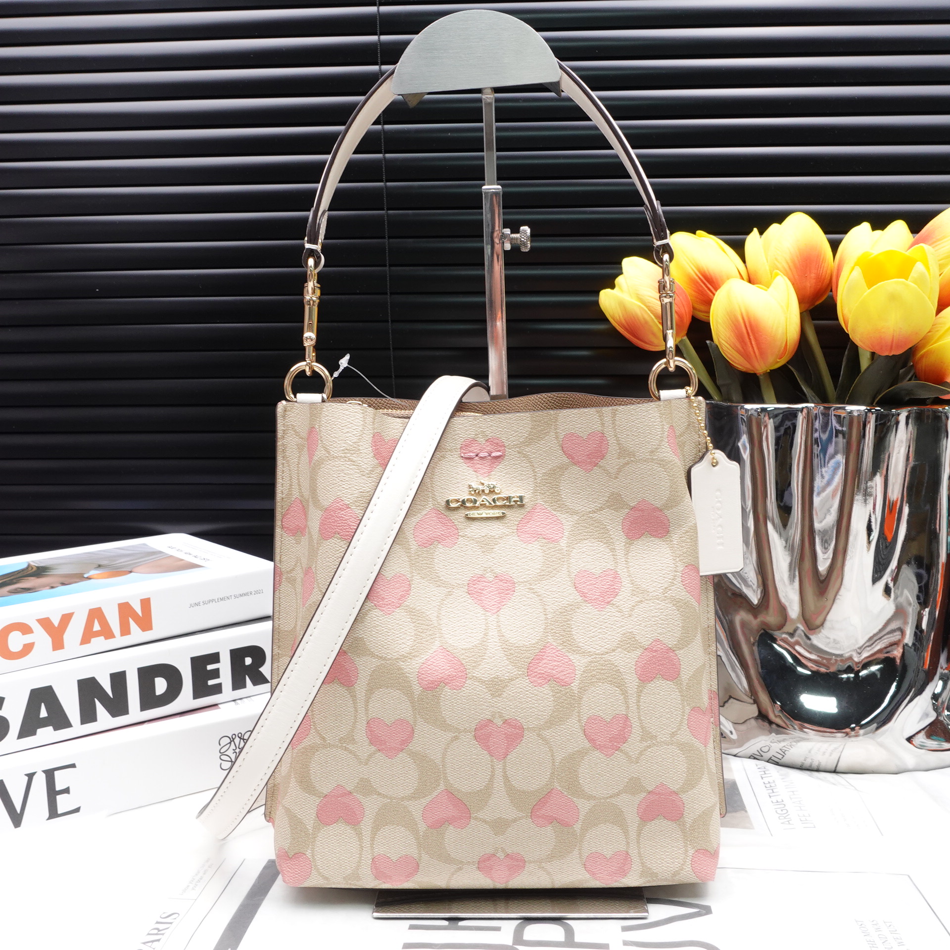 95新 COACH/蔻驰 单肩包/T10162978