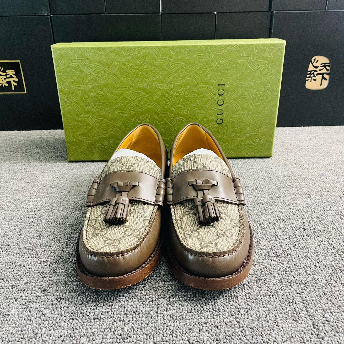 95新 Alexander McQueen/亚历山大·麦昆 古驰乐福鞋