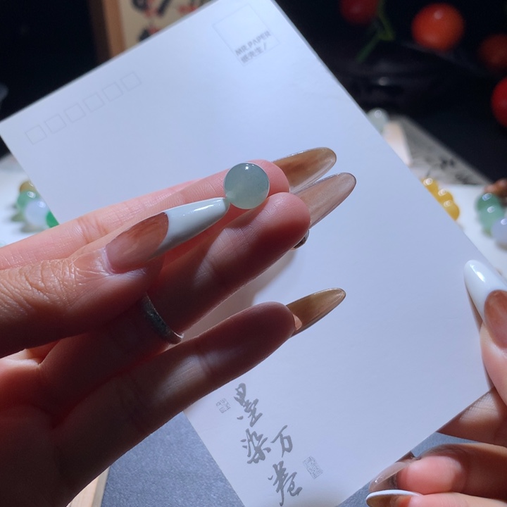 翡翠散珠福利珠子10m m