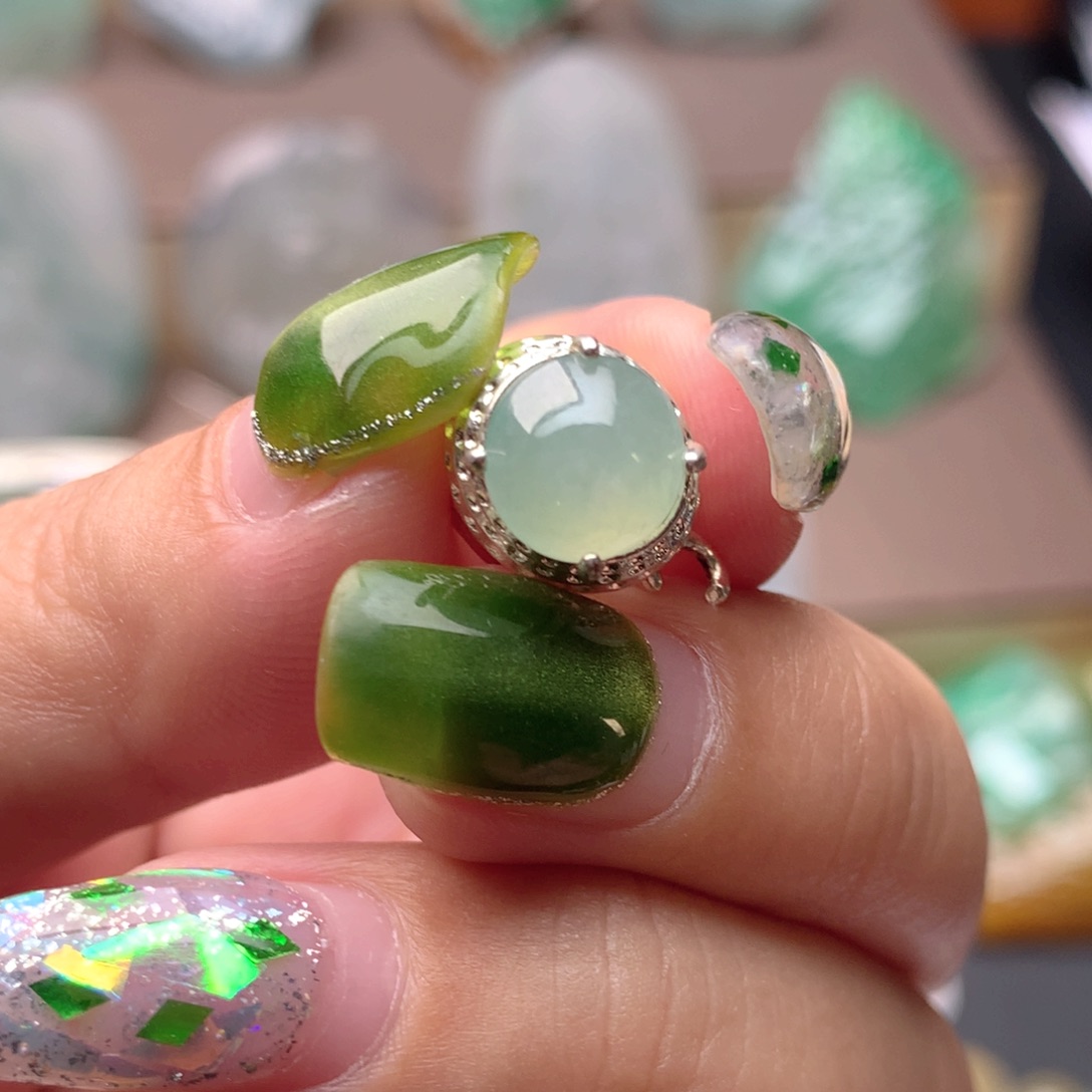 定制翡翠未镶嵌翡翡定制