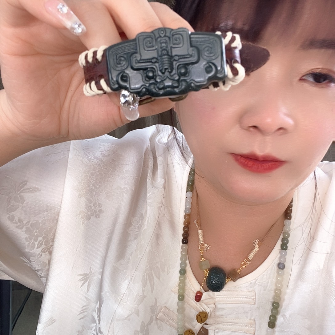 ༊****和田玉未镶嵌颈饰