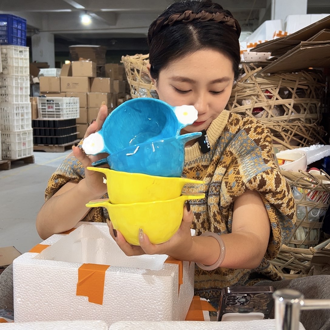 摆件潮州陶瓷工厂微瑕