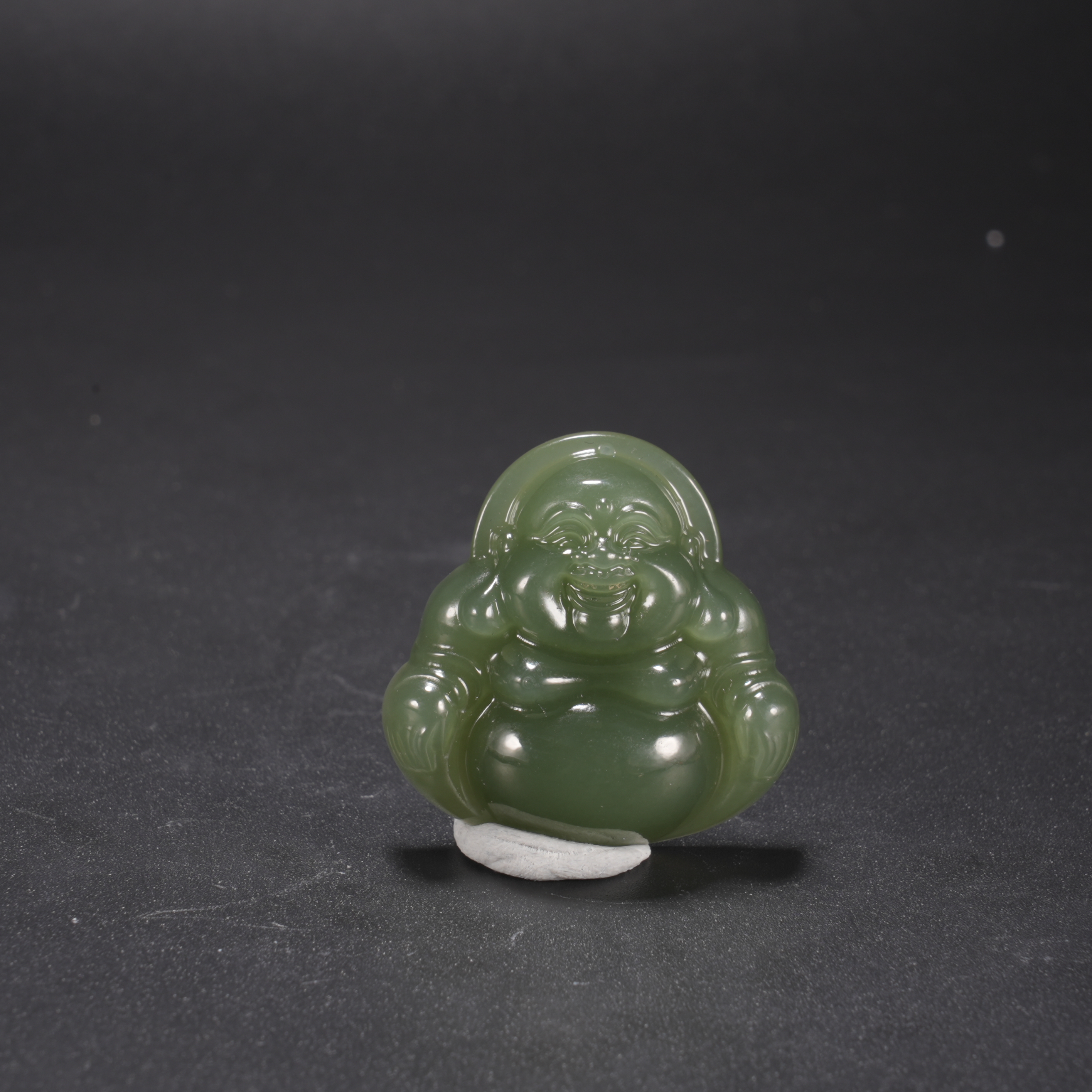 lot24和田玉佛公挂件