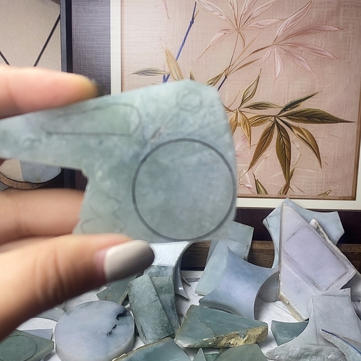 文***迪翡翠未镶嵌手链111111