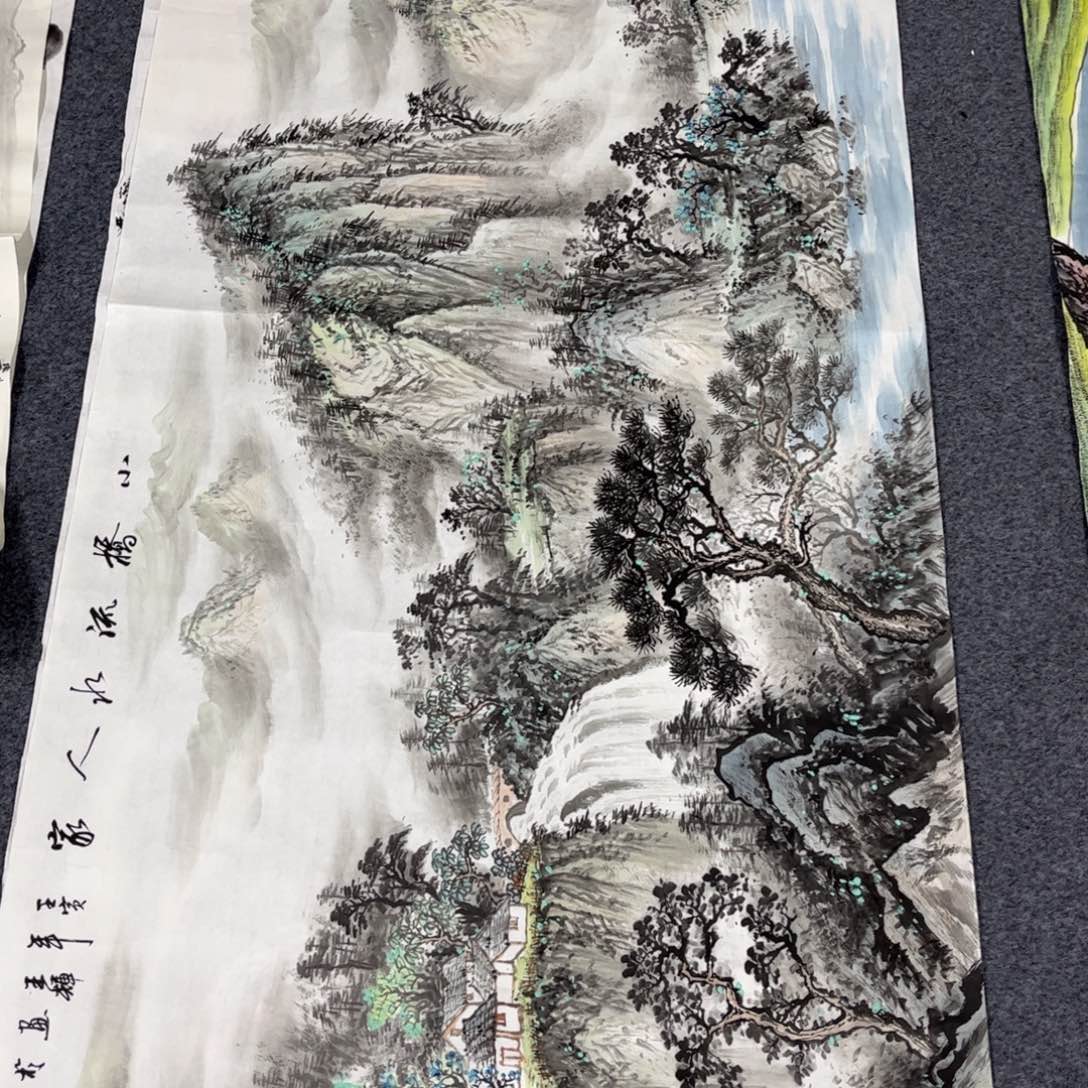 国画老师手绘作品