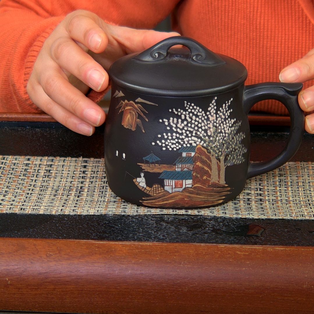 【闪购商品】紫砂茶杯高货放漏