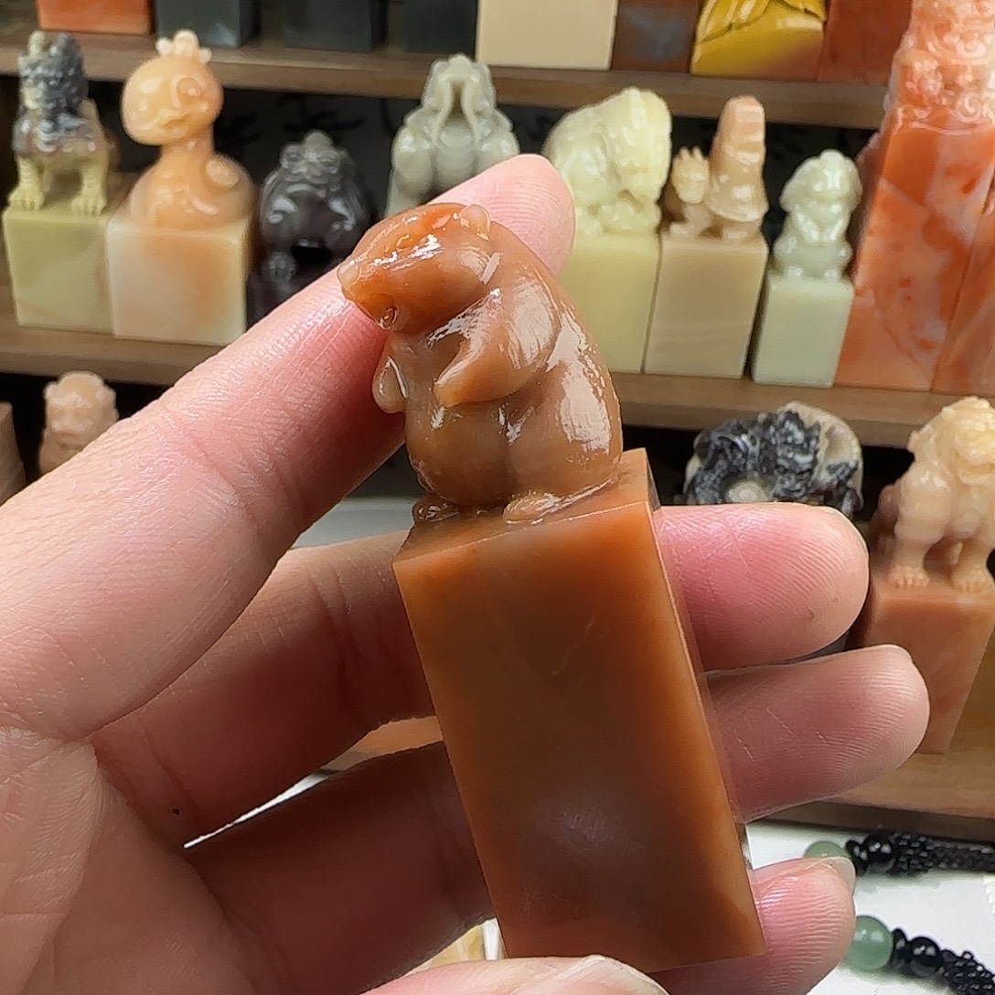 印石寿山石09老挝保利石