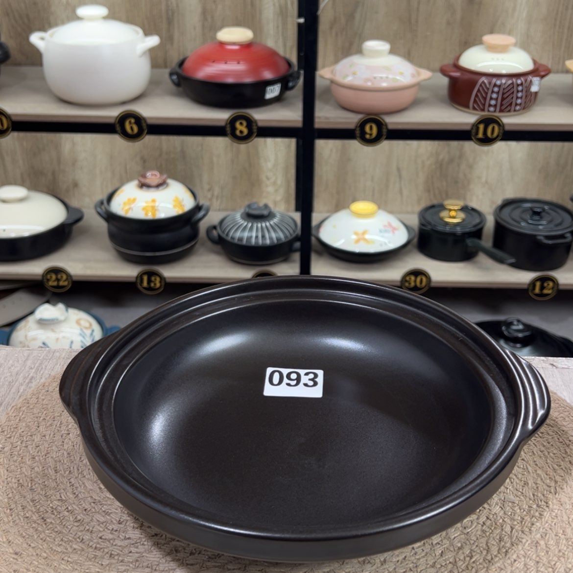 【闪购商品】1升砂锅微瑕疵093