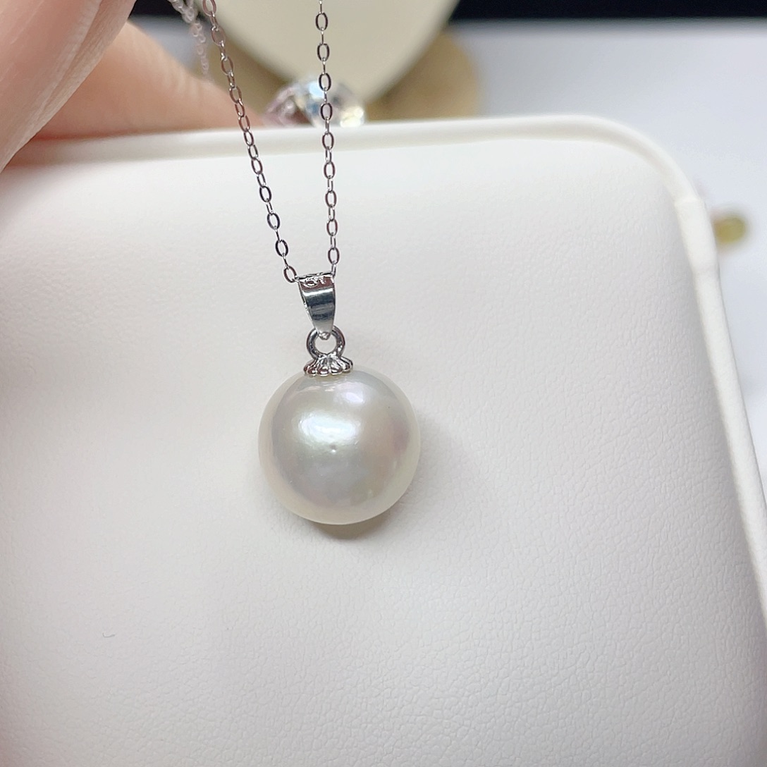 淡水珍珠吊坠(赠链)合金