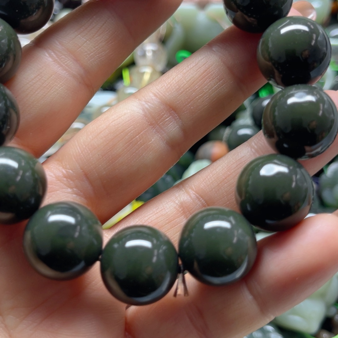 和田玉手链未镶嵌