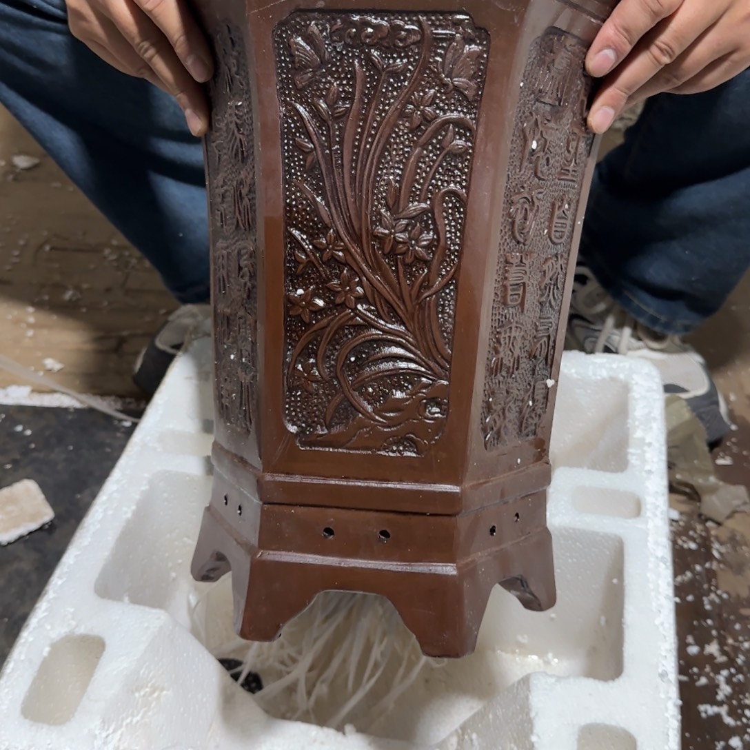 花盆紫砂口径23.30口径