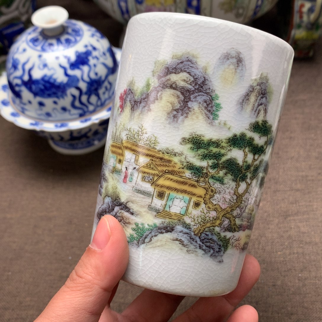 陶瓷摆件旧藏瓷器旧藏瓷器