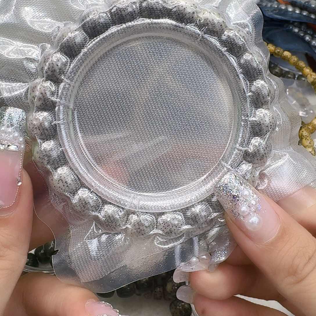 星月菩提手串93高端黑灰星月菩提10桶单圈