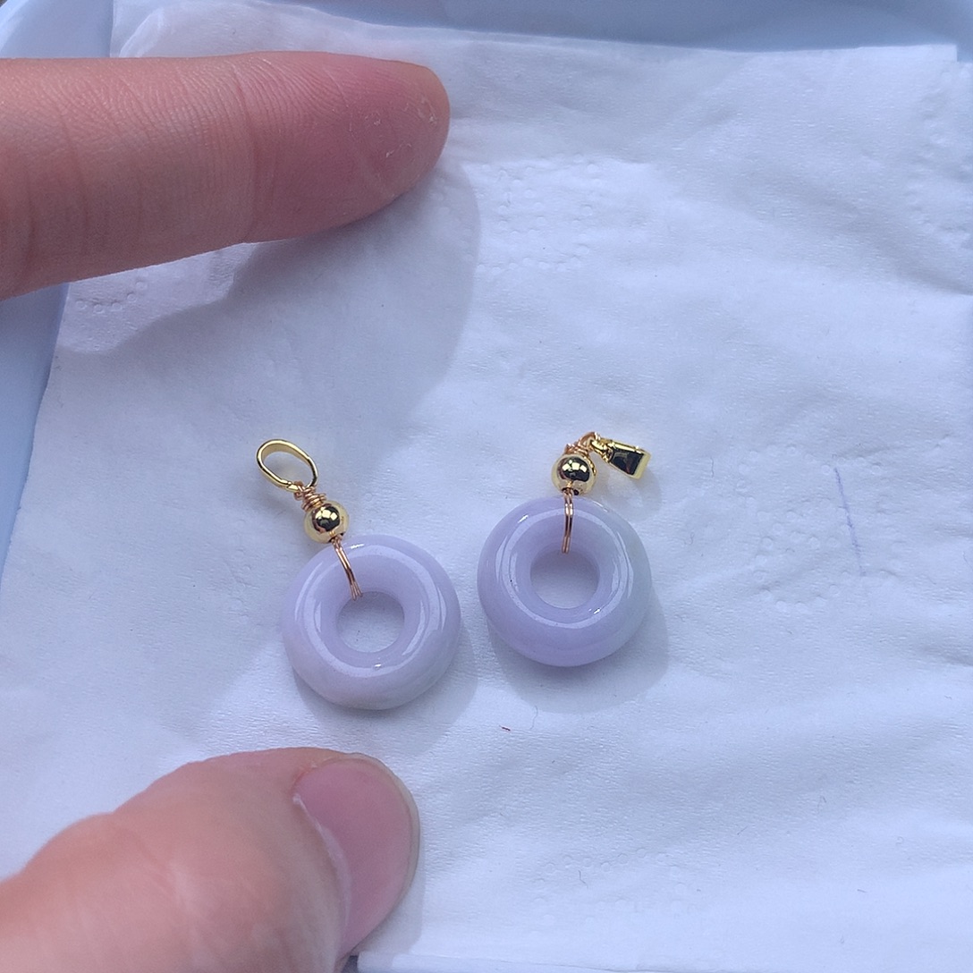 我***我翡翠未镶嵌颈饰4689