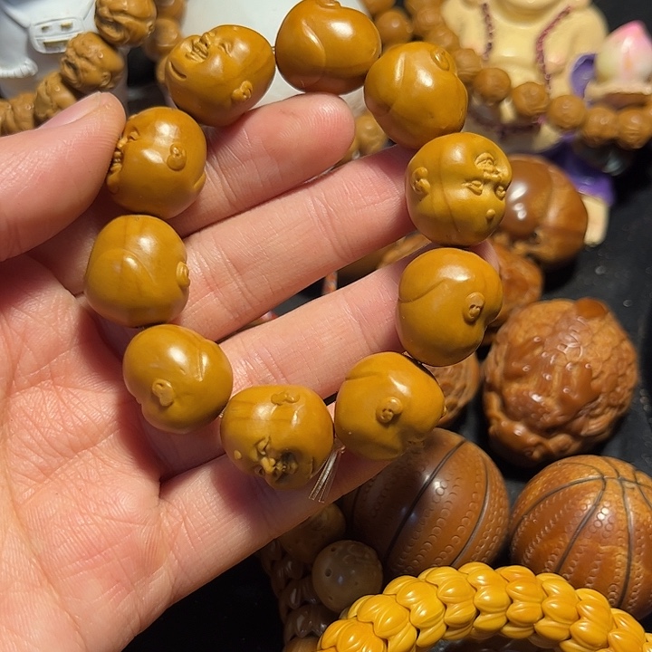 手串/手链橄榄核十分开心