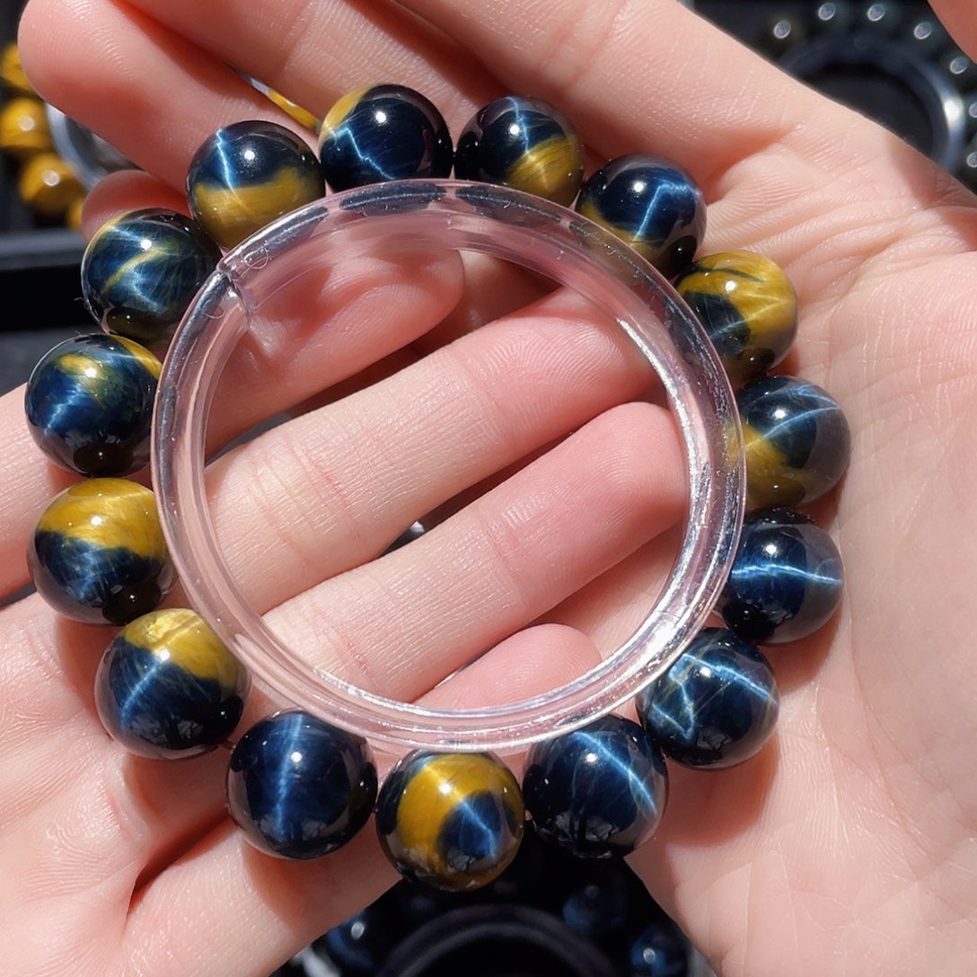 木变石（虎睛石）手链未镶嵌用****0