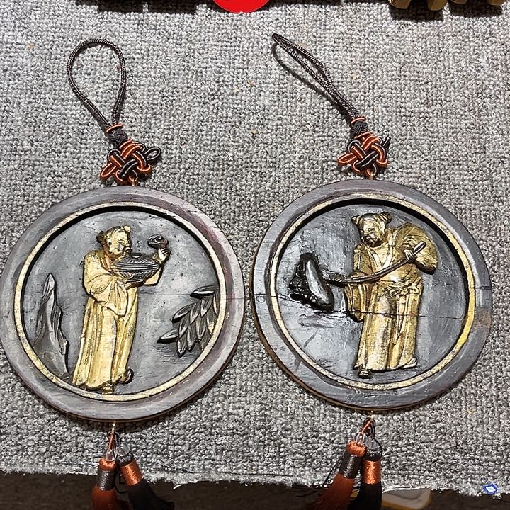 菜***香陶瓷古色古香精品木雕