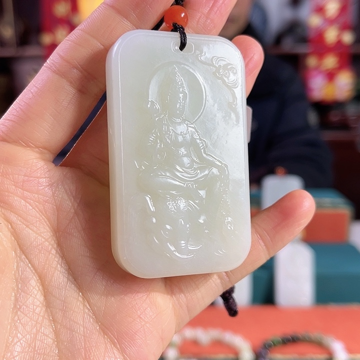 和田玉吊坠未镶嵌