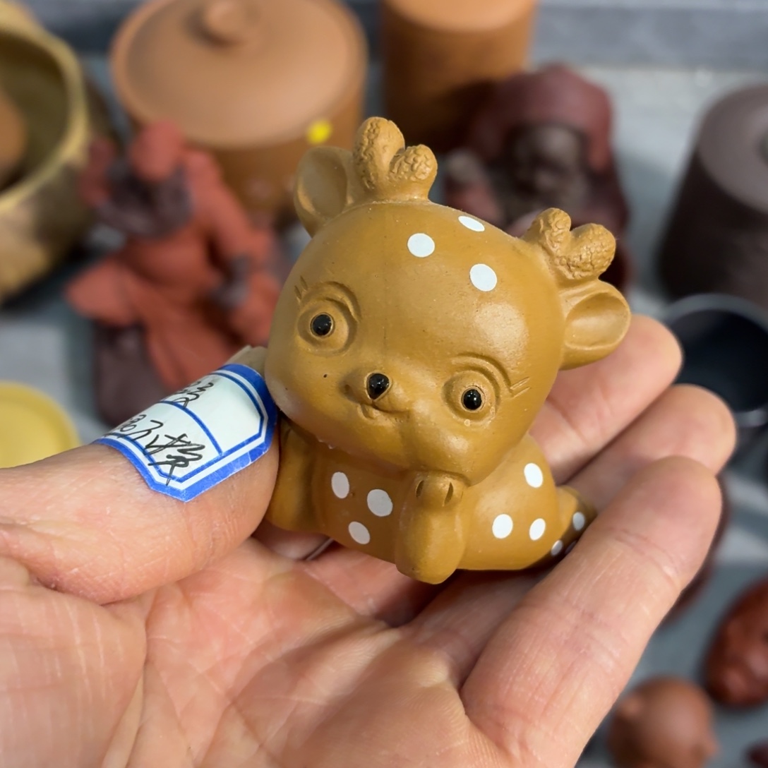 紫砂茶杯瑕疵不退不换介意勿拍