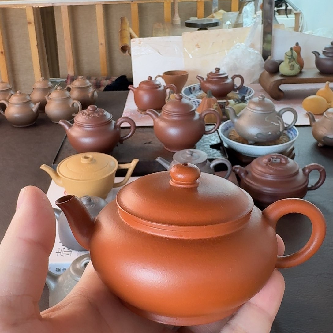 茶壶紫砂王*生微瑕精工