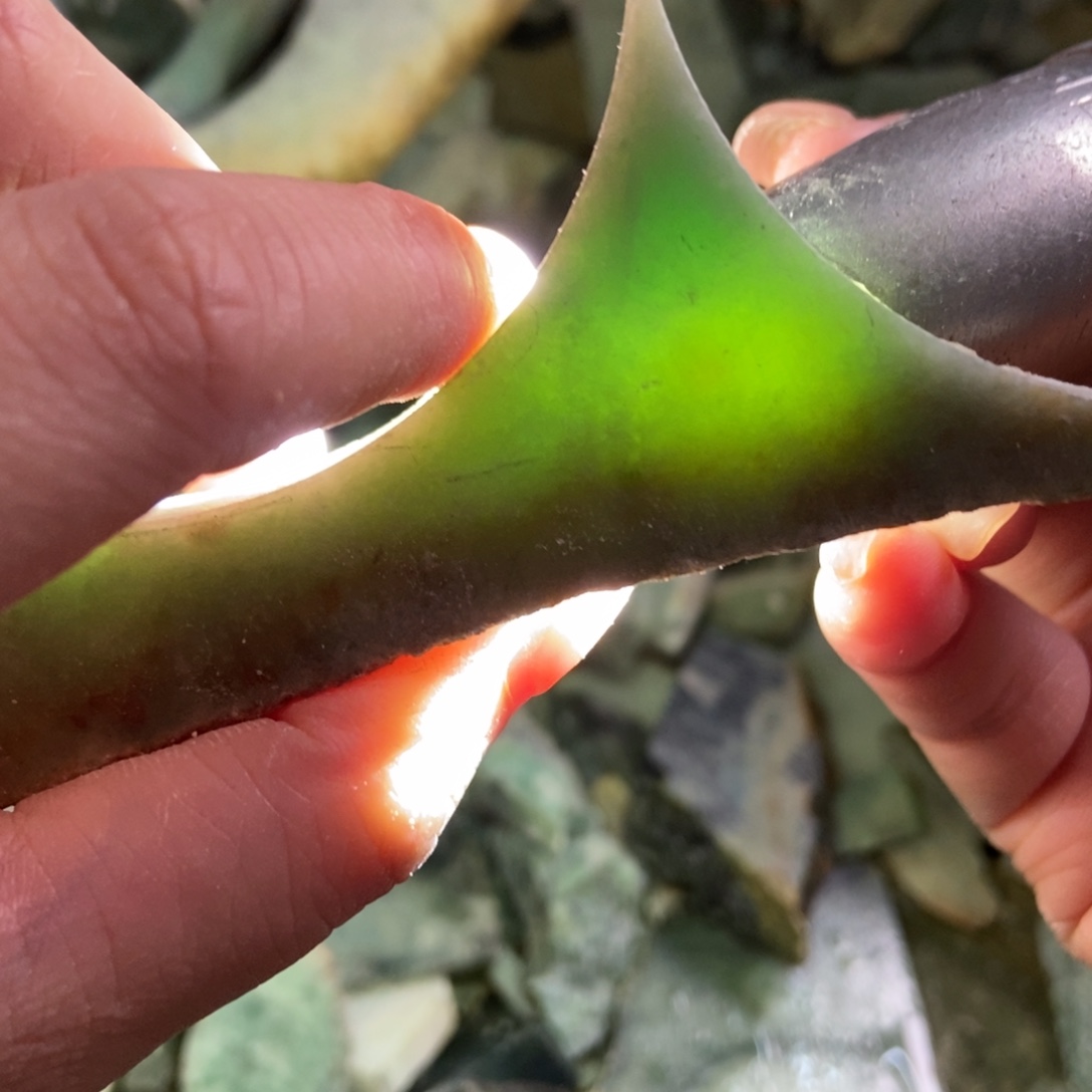 翡翠未镶嵌挂件天然翡翠