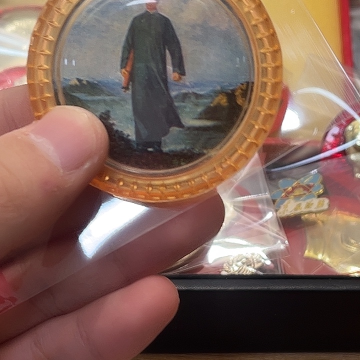 琳***贺像章一一一高贵轻复古一一一