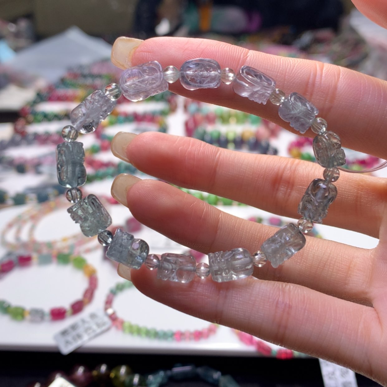 【闪购商品】未镶嵌手串碧玺