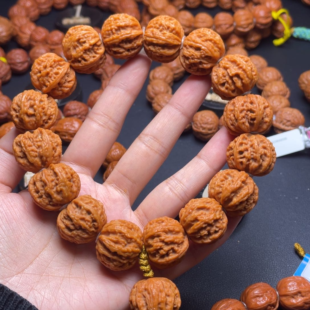 文玩核桃手串龙脊纹111