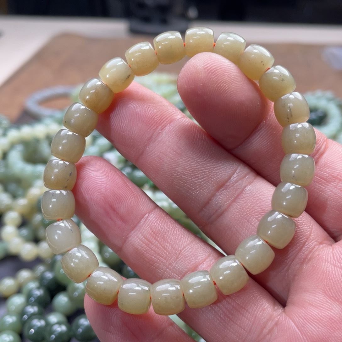 和田玉手链未镶嵌