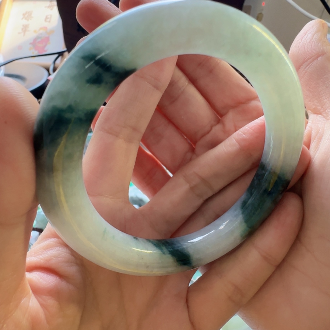 宝***店翡翠未镶嵌手镯翡翠660