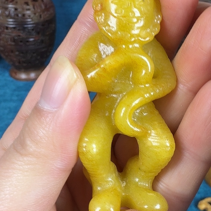 和田玉（糖玉）未镶嵌挂件