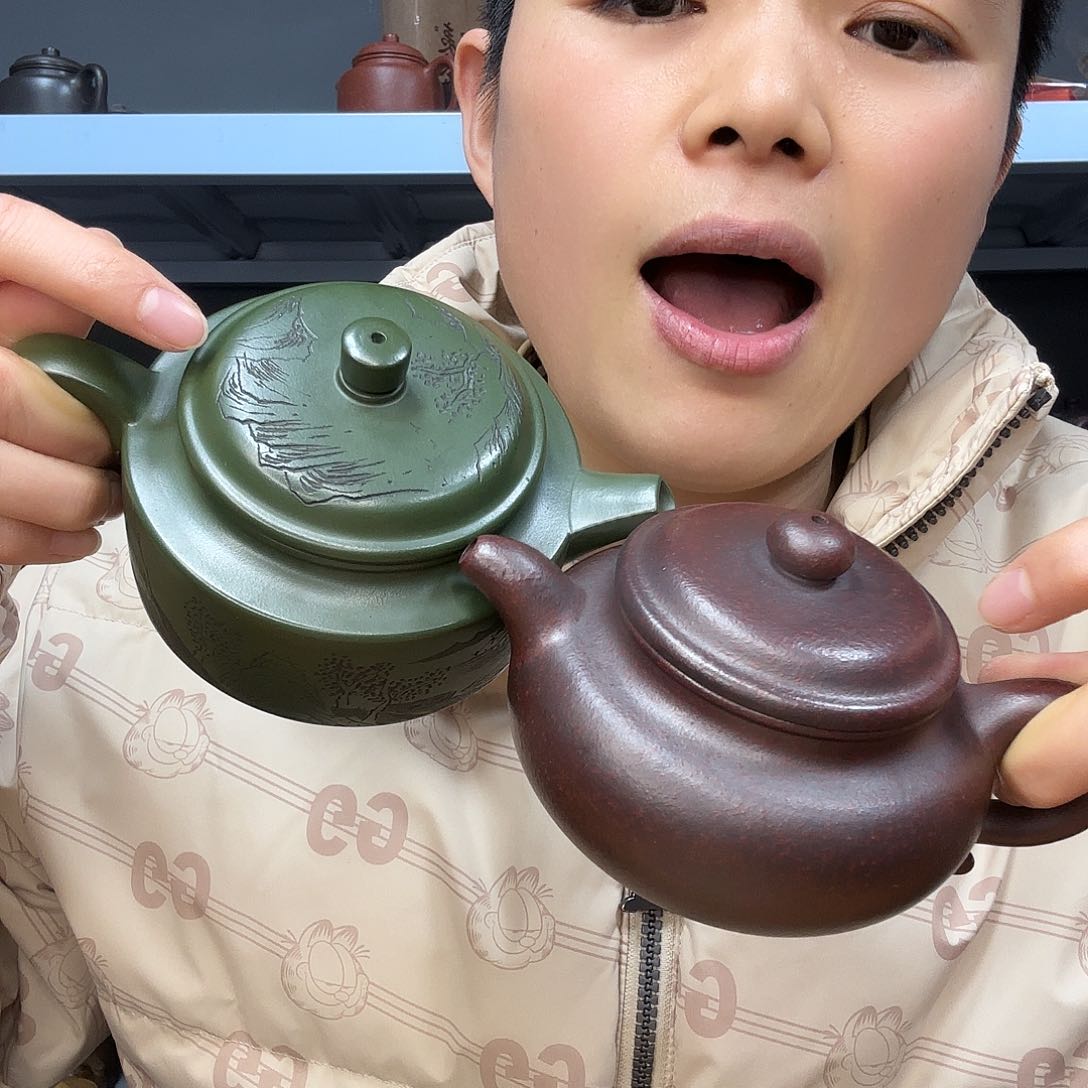 紫砂茶壶民间手艺人全手工制作